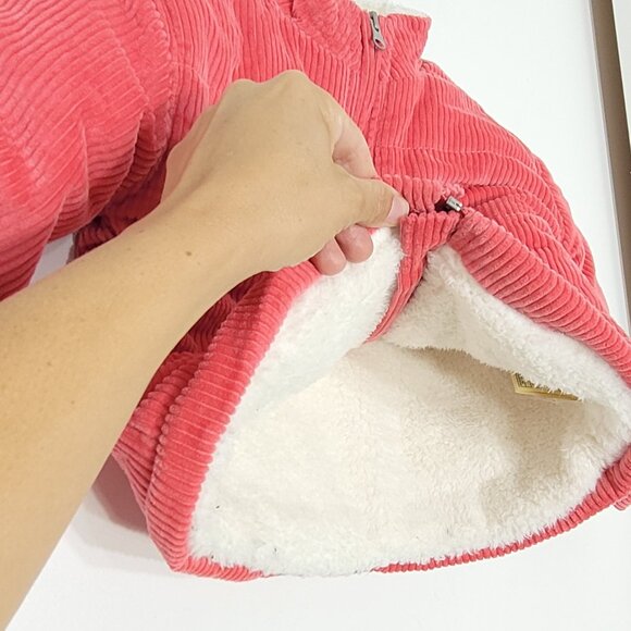 7 For All Mankind Girls Pink 100% Cotton Toddler Corduroy Look Jacket 24M - Picture 7 of 14